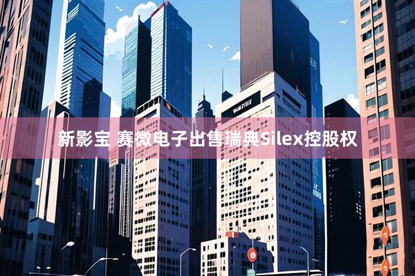 新影宝 赛微电子出售瑞典Silex控股权